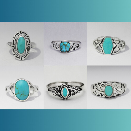 turquoise rings 2